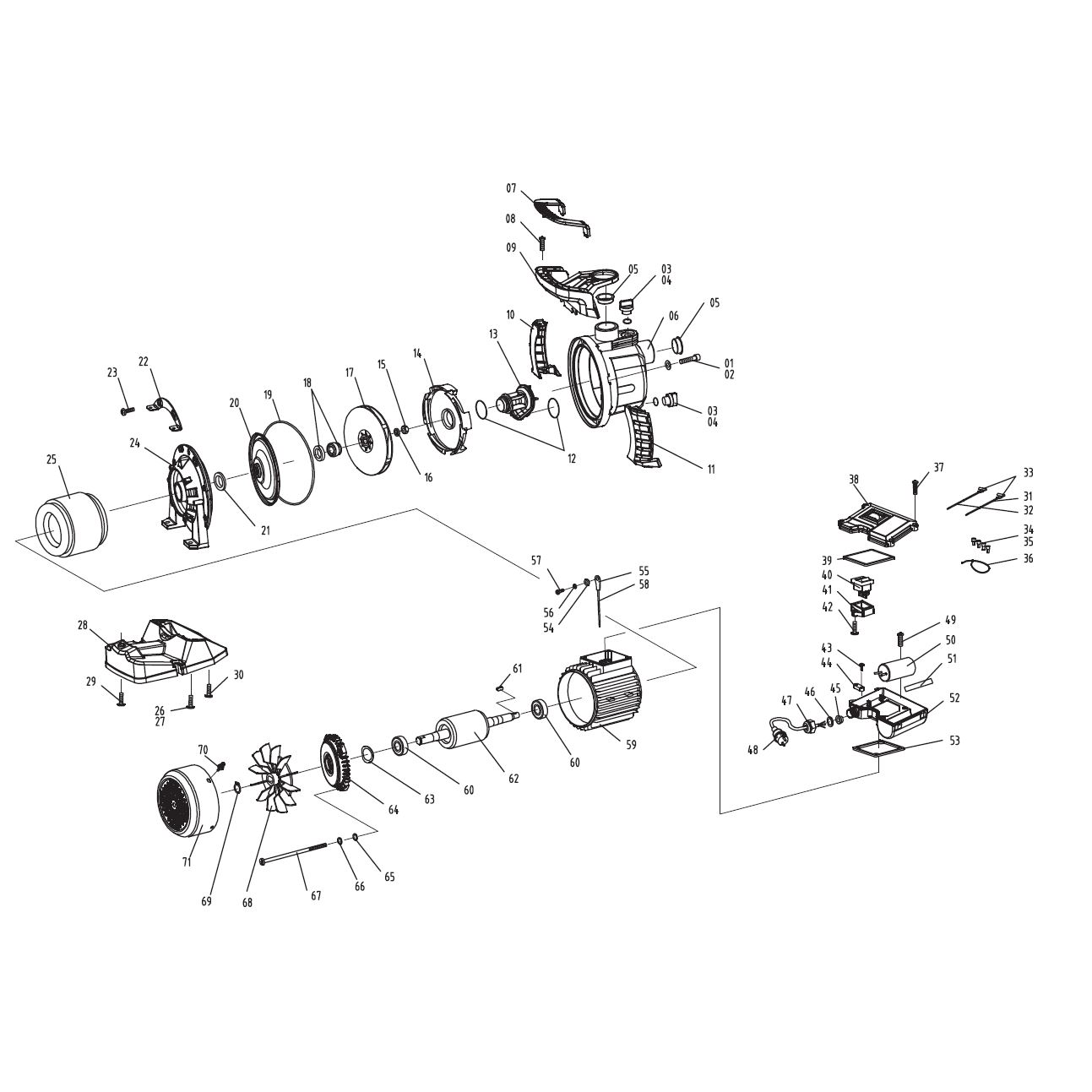 Насос поверхностный, центробежный НС-Т3-600