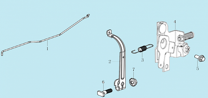 13 ТЯГИ ГАЗОНОКОСИЛКА CHAMPION LM4122