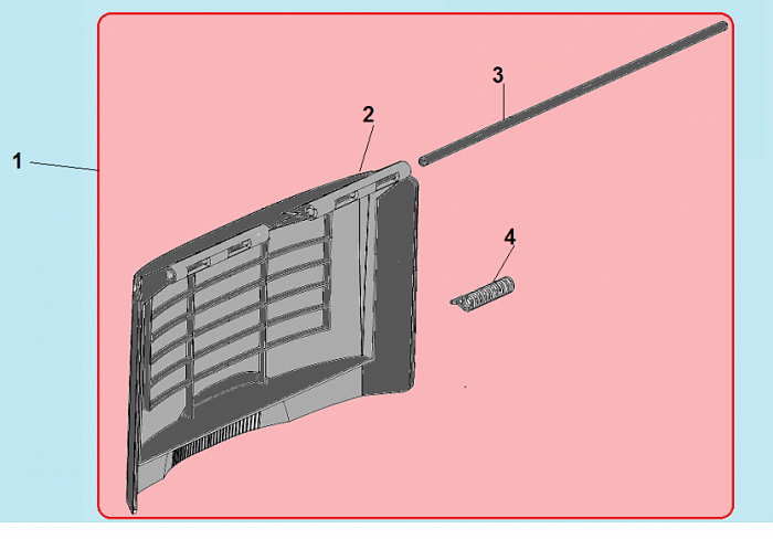 4 ЗАГЛУШКА Газонокосилка CHAMPION LM5347EBS