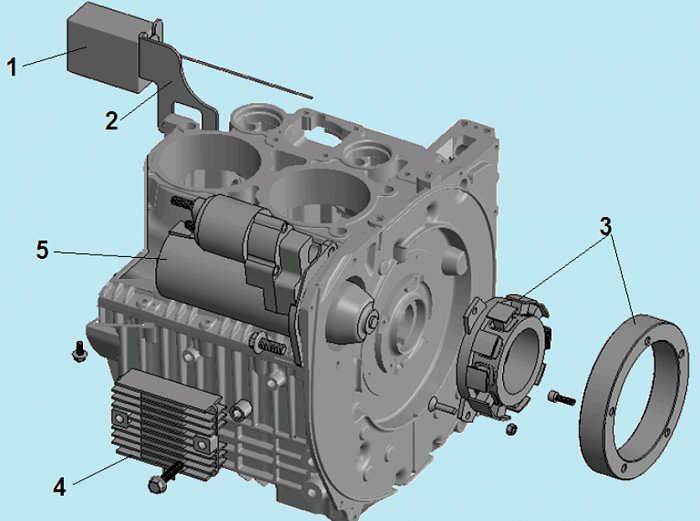13 ДЕТАЛИ ДИГАТЕЛЯ - БЛОК - СВЕЧА - ГЛОВКА - КЛАПАНА - ПРОКЛАДКИ ГЕНЕРАТОР CHAMPION DG10000E