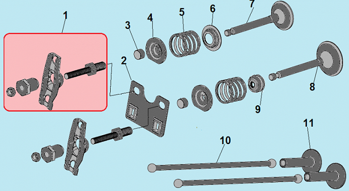 5 ДЕТАЛИ ДВИГАТЕЛЯ - БЛОК - СВЕЧА - ГОЛОВКА - КЛАПАНА - ПРОКЛАДКИ ГЕНЕРАТОР CHAMPION GG6501E+ATS