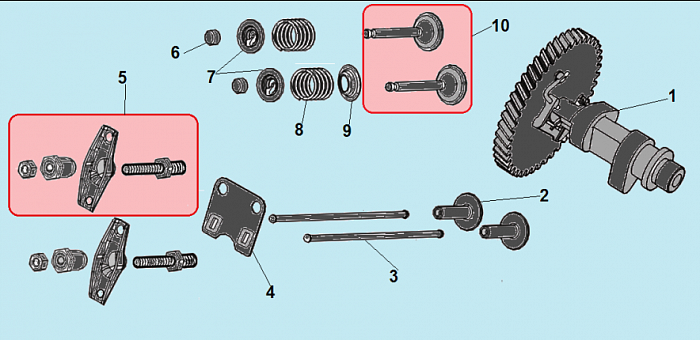 10 КЛАПАНА КУЛЬТИВАТОР CHAMPION ВC7712