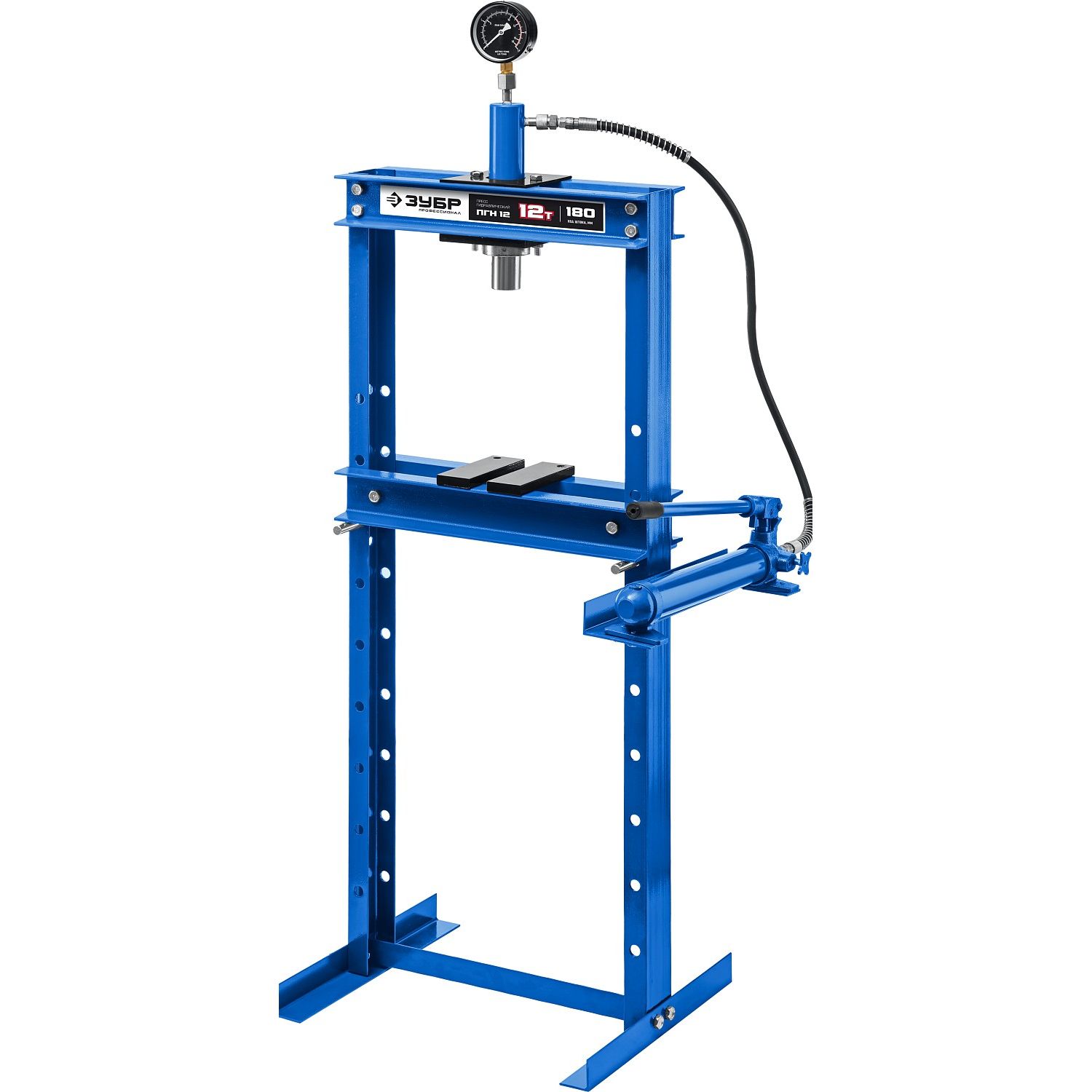 Прессы гидравлические с гидронасосом и манометром 43072-12