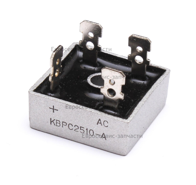 Мост диодный KBPC2510, 25А, 1000В. СМ. 0104.095600 0104.023000 0101.312530