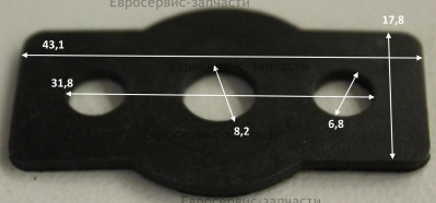 Прокладка крана топливного , HL170F-10405, ДЭС5500ЕМ