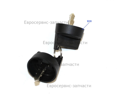 Ключ замка зажигания 2 шт. ДЭС 8000 ЕM-ЕТM