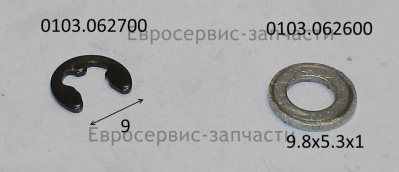 Кольцо стопорное D.5 мм