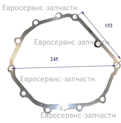 Прокладка крышки картера 10210007  СГБ9500
