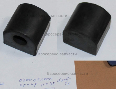 Резиновый демпфер (амортизатор) МБ 200 Д 40