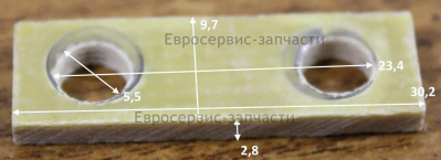 Пластина держателя радиатора