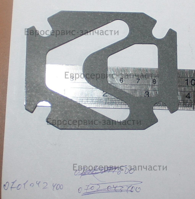 Прокладка головки цилиндра 68х72х92-4 отвх9-47х70