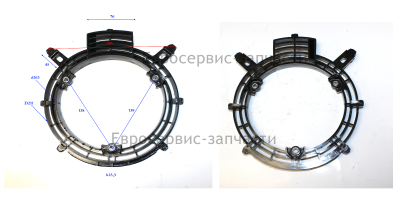 Решетка кожуха