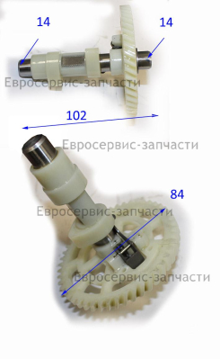 Распредвал в сборе 140020117-0001 K 4500L, K 5500L