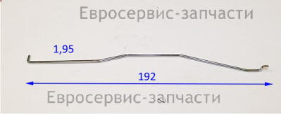 Тяга рычага регулятора оборотов