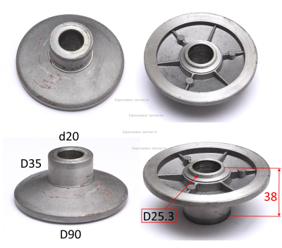 Фланец прижимной внутренний