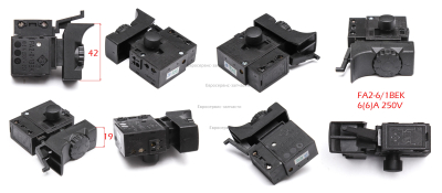 Выключатель FA2-6/1BEK. LD215/207-028. ДУ 800РЭ.РЭК. СМ.1803.036200